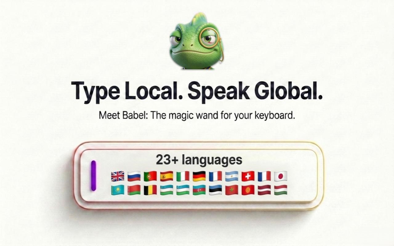 Babel Keyboard Magic - Slide 1