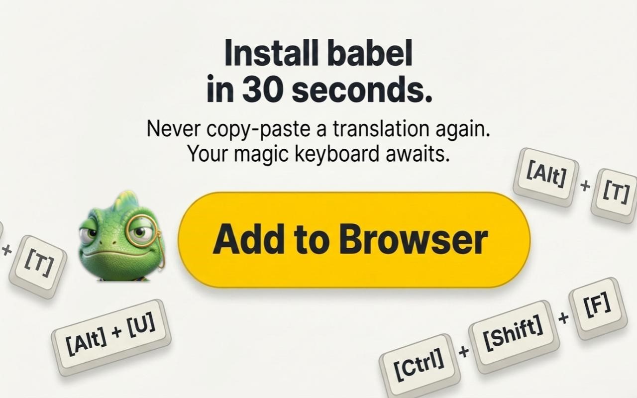Babel Keyboard Magic - Slide 12